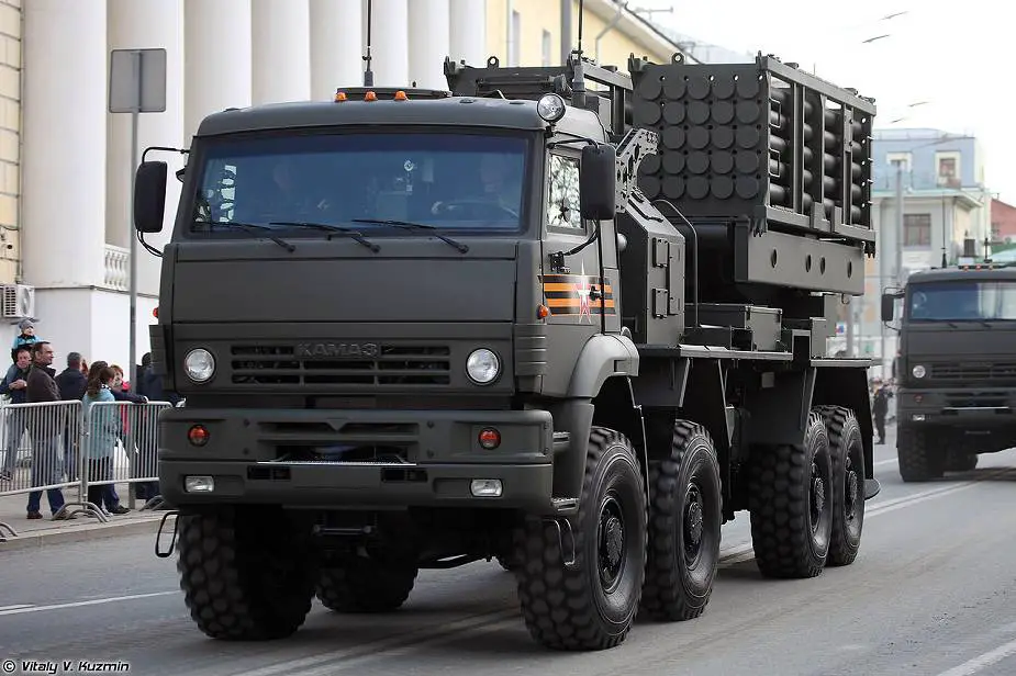 ISDM Zemledeliye mobile mine laying system launcher truck Russia 925 001