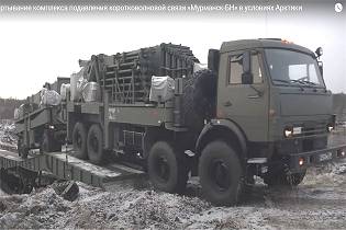 Murmansk BN modern electronic warfare system satellite communication jammer Russia details view 001