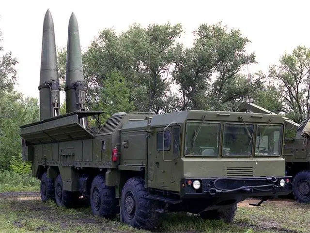 Iskander Iskander-M SS-26 9K720 9P78E 9T250E Stone missile balistique tactique Russie Armée russe fiche technique description identification photos images