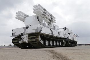 Pantsir-SA Arctic short-range missile-gun air defense system technical data sheet specifications pictures video information description intelligence identification photos images Russia Russian Military army defence industry military technology equipment
