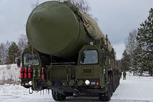 RS-24 Yars nuclear intercontinental ballistic missile MZKT-79221 truck technical data sheet specifications information description pictures photos images video intelligence identification intelligence Russia Russian army defence industry military technology 