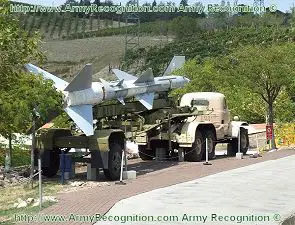 SA-2 Guideline S-75 Dvina Desna Volchov ground to air missile system technical data sheet specifications information description pictures photos images identification intelligence Russia Russian army defence industry