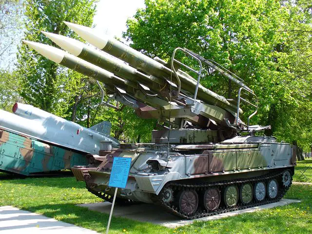 SA-6 Gainful 2K12 Kub Ground-to-air missile system technical data sheet specifications information description pictures photos images identification intelligence Russia Russian army