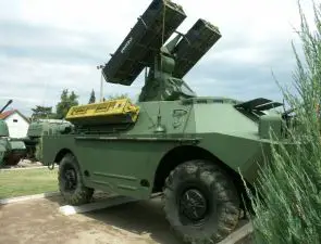 SA-9 Gaskin 9K31 Strela-1 ground to air missile system technical data sheet specifications information description pictures photos images identification intelligence Russia Russian army