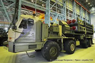 50P6 TEL truck launcher erector Vityaz 50R6 missile system technical data sheet specifications information description pictures photos images video intelligence identification Russia Russian army defence industry military technology equipment