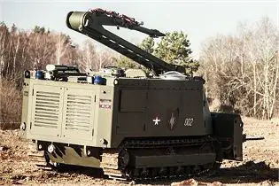 Using the remote control technology, the URAN-14 system can be operated from a distance up to 1,500 m