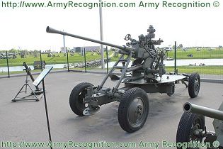 M1939 61-k 37mm anti-aircraft gun technical data sheet specifications information description pictures photos images intelligence identification intelligence Russia Russian army defence industry military technology 