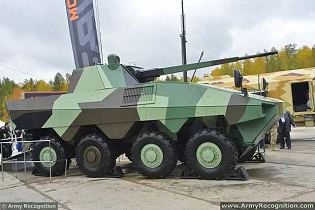 ATOM 8x8 modular armoured infantry fighting vehicle data sheet specifications information description pictures photos images video intelligence identification Russia Russian Military Uralvagonzavod Renault Trucks Defense army defence industry military technology equipment