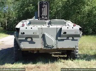 BTR-70 8x8 armoured vehicle personnel carrier technical data sheet specifications information description pictures photos images video intelligence identification Russia Russian army defence industry military technology equipment