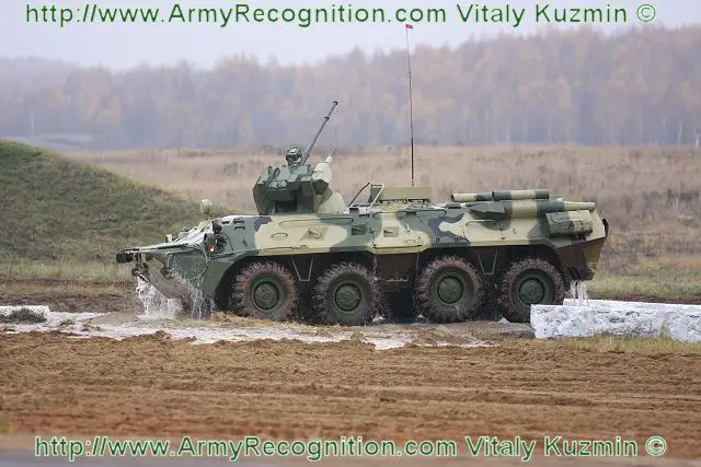 Around 100 new armored personnel carriers (APC) BTR-82A and T-72B1 main battle tanks have been fielded with the 201st Russian Military base in Tajikistan as part of the governmental defense procurement efforts, according to Col. Yaroslav Roschupkin, assistant commander, Central Military District.