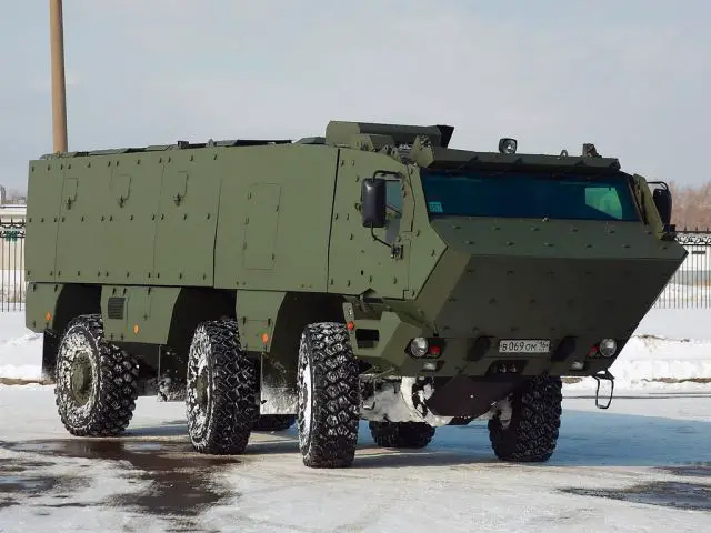 Last generation military trucks KAMAZ-63969 "Typhoon-K" will participate in this year's Victory Day Parade on May 9 in Moscow, Russian Defense Ministry said on Wednesday, April 2, 2014. 