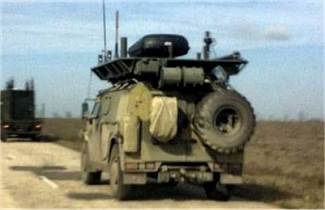 Leer 2 85Ya6 Tigr M MKTK REI PP VPK 233114 4x4 Electronic Warfare vehicle Russia rear view 001