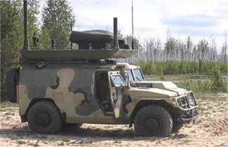 Leer 2 85Ya6 Tigr M MKTK REI PP VPK 233114 4x4 Electronic Warfare vehicle Russia right side view 001