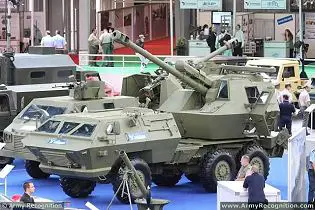 SOKO SP RR 122mm Self-propelled Rapid Response 6x6 truck-mounted howitzer technical data sheet specifications description information intelligence pictures photos images identification YugoImport Serbia Serbian defence industry army military technology