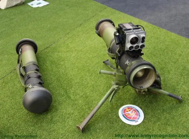 Bumbar short range portable anti tank missile highlighted at PARTNER 2015 640 001