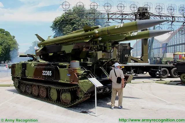Kavdrat-ML 2K12-ML air defense missile system Partner 2015 defense exhibition Belgrade Serbia 640 001