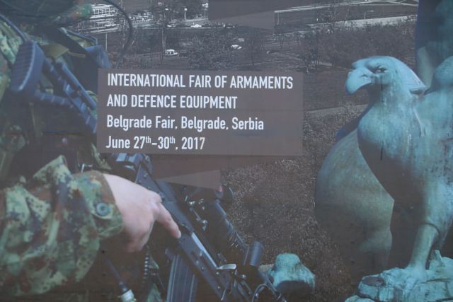 Partner 2017 pictures Web TV Television International fair of armament military equipment Belgrade Serbia 