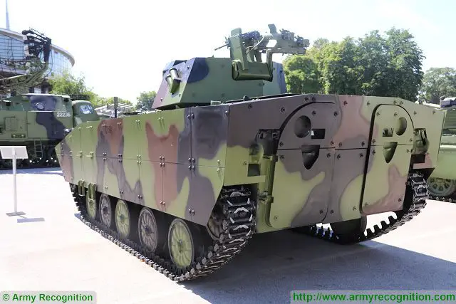 Serbian Defense Company Yugoimport presents modernized version of BVP M-80 A tracked IFV (Infantry Fighting Vehicle) under the name of BVP M-80AB1 at Partner 2017, the defense exhibition in Serbia. The BVP M80 was seen for the first time in 1975 and was followed by a modernized version named BVP M-80A in 1984.