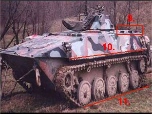 BVP M80A Details Left Yugoslavia 01