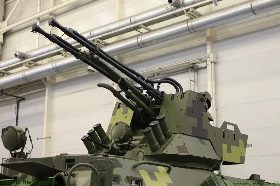 Arms and Security 2017 Upgraded BTR 60T APC gets new BM 2 2 weapon station 002