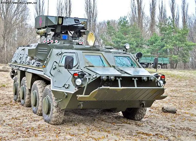 Ukraine Companies of Ukroboronprom State Concern are ready to supply in the nearest future 74 BTR-4 8x8 armored personnel carriers in order to equip 10 military units of National Guard of Ukraine. In total 100 vehicles are to be supplied.