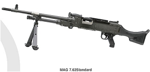 MAG FN Herstal machine gun technical data sheet description specifications information intelligence pictures photos images Belgium Belgian Defence industry weapons