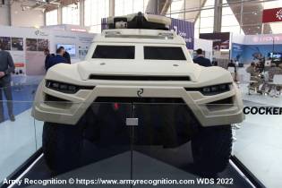 Cockerill i X 4x4 integrated interceptor fast combat stealth wheeled armored vehicle front view 001