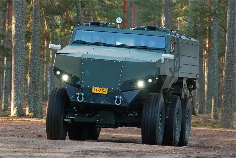 PMPV 6x6 MiSu Protolab MRAP Mine Resistant Ambush Protected vehicle Finland  Finnish defense industry 925 001