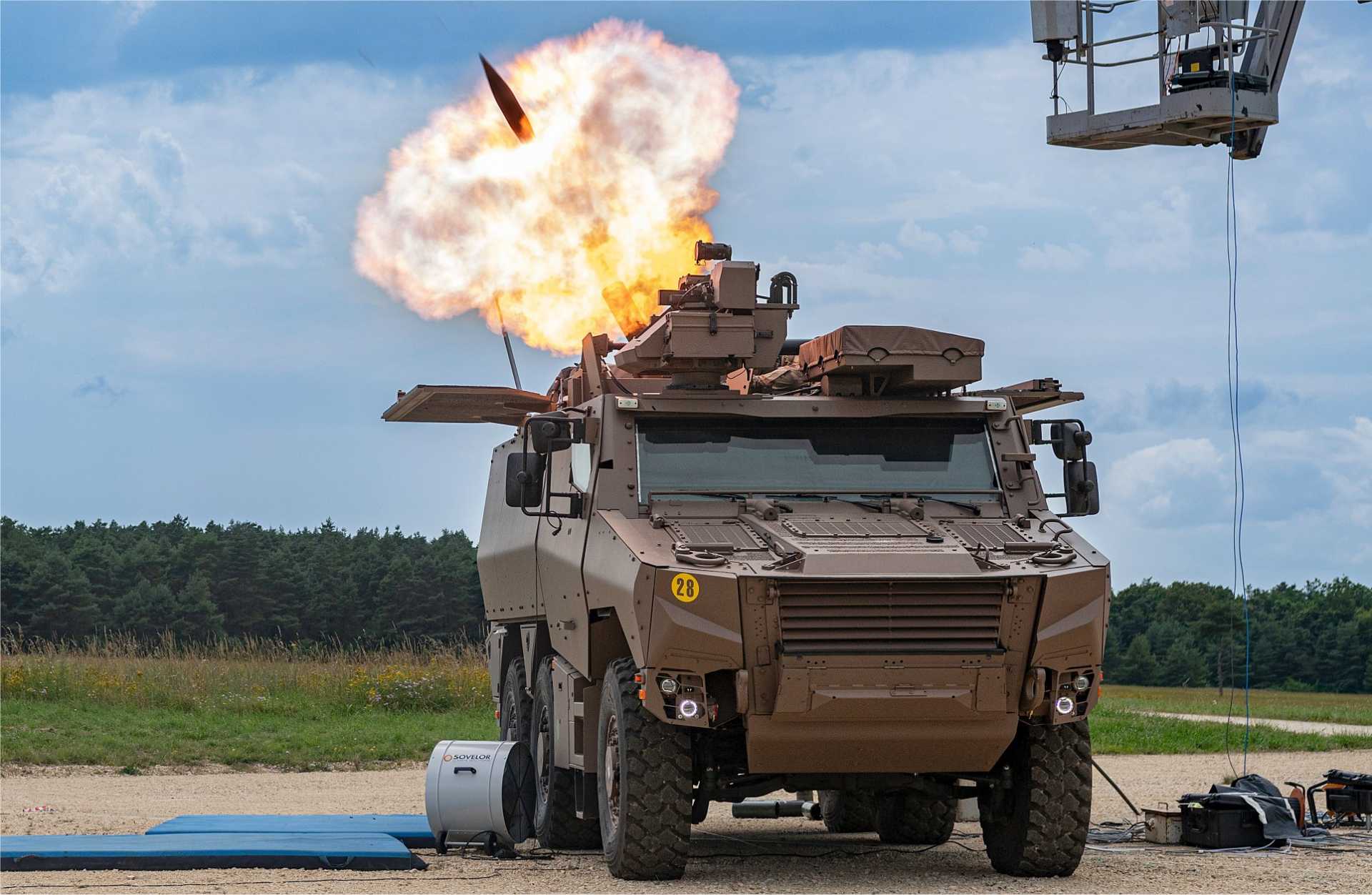 Griffon MEPAC 120mm mortar carrier