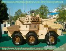 The ERC-90 Sagaie is a 10 tons wheeled armoured vehicle, fitted with a 90 mm gun and a coaxial 7,62 mm machine gun. To Eurosatory 2008, the French Defence Company Panhard show a new upgrade of the ERC-90 fitted with new armour Stanag 4569 level 3 to the front and Level 2 to the others sides of the vehicle, but the weight of the vehicle is the same. The new version of ERC-90 is easily transported over long distances and well-protected. The ERC-90 can be fitted with various turret, as the TS90 from Nexter Systems, the Hispano-Suiza HS90, the CSE90 from CMI Defense and all the 90 mm guns or the the 40 mm gun from CTA International. The ERC-90 Sagaie has been the spearhead of the French Army for two decades. 