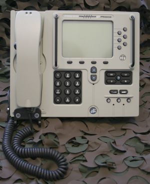 ndustrial Computers expands its range of IP-Phones with the HP7962G. Based on the CISCO 7911 and 6921, it incorporates all of the functionality of the CISCO phones into a rugged unit aimed at military markets and with the appropriate approvals. 