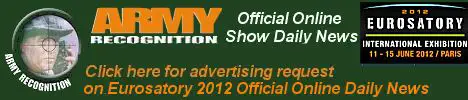 Your advertising on Army Recognition the only official online daily news EUROSATORY 2012