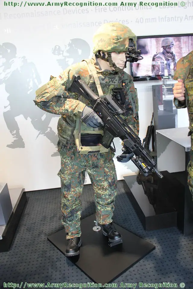 As part of the "Gladius" project, Thales has received the subcontract from Rheinmetall Defence to manufacture and supply 310 night vision goggles of type Lucie II D and 16 IR modules for 30 combat systems of the "Infantry Soldier of the Future" (IdZ 2). In addition, Thales will supply this highly modern combat gear with 300 UHF radios of type SOLAR 400 EG-E (30 combat systems), lithium-ion batteries as the power supply for the entire electronic backbone, charging stations, antenna kits and adapters and cables. 