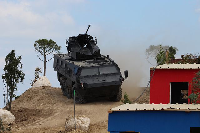 Based on the concept of the original VAB, Renault Trucks Defense designed the VAB Mark III: a 20t 6x6 medium armored vehicle wich is as rugged as reliable as its famous predecessor but with far superior capabilities
