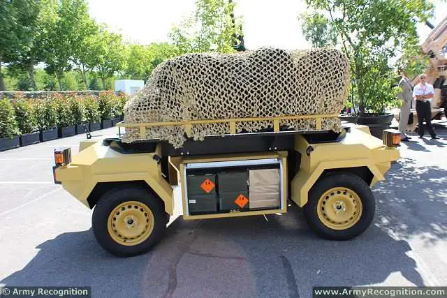Today infantry troops are heavily loaded and may have to travel long distances in difficult terrain conditions. To reduce fatigue of soldiers, and increase its responsiveness in combat, Nexter Robotics of France has unveiled at Eurosatory 2014 the MULE, a 4x4 unmanned ground vehicle able to carry heavy payload for the troops on the battlefield. 