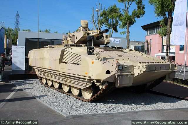 Now being built in series for the German Army, the new Puma armoured infantry fighting vehicle was displayed at Eurosatory for the first time. During recent heat (UAE 2013), cold (Norway 2012) and live-fire trials conducted in cooperation with experts from the Federal Office of Bundeswehr Equipment (BAAINBw) and the German Army, the Puma performed very well under all climatic conditions.
