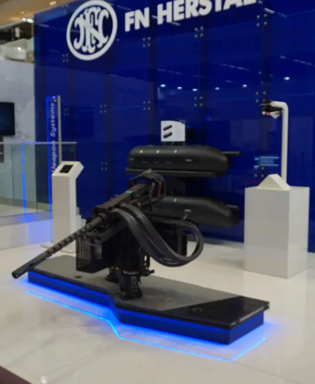 Eurosatory 2016 FN Herstal presents lightweight weapons mounting