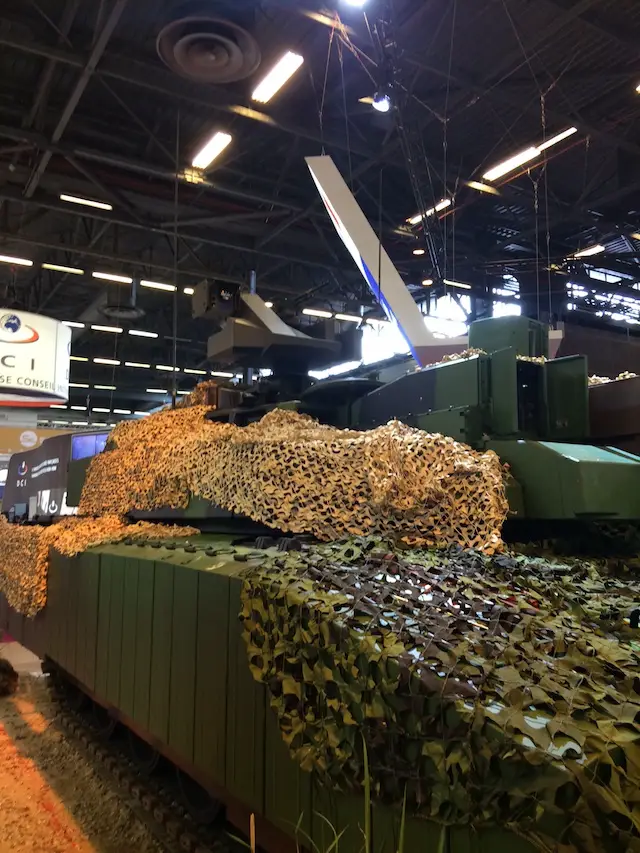 Eurosatory 2016 French Army showcases the Scorpionized Leclerc tank 02