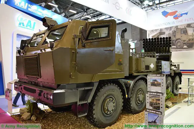 The Czech Company Excalibur Army unveils new upgrade of old RM-70 Grad MLRS (Multiple launch Rocket System) under the name of RM-70 Vampir. Many military forces retired their rocket artillery systems in past few years. However, recent conflicts show that they are still in demand. EXCALIBUR ARMY offers Vampirs as a modern system with high combat value and a very attractive price tag.