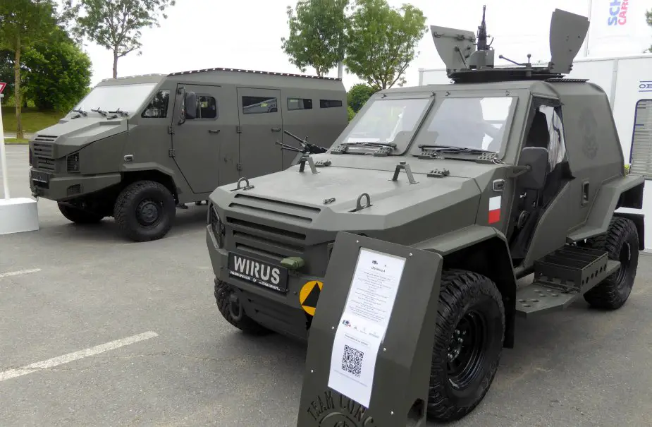 Eurosatory 2018 Polish company Concept displays Wirus IV for special forces