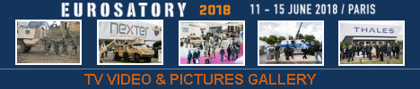 Eurosatory 2018 defense security exhibition Paris France Web TV Video pictures gallery animated banner 468x100 001