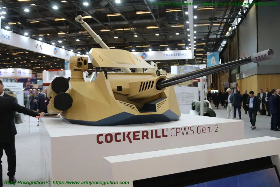 Eurosatory 2018 CMI Defence presents its new CPWS Gen 2 weapon station 925 001