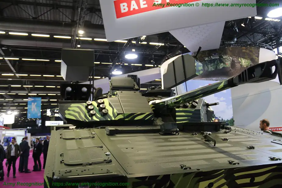 Eurosatory 2018 New BAE Systems CV90 MkIV IFV Infantry Fighting Vehicle 925 002