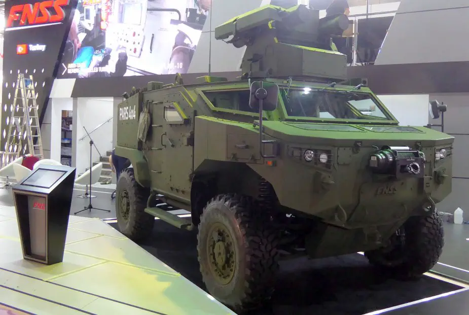 Turkey arms newest armored vehicles with Kornet E ATGM