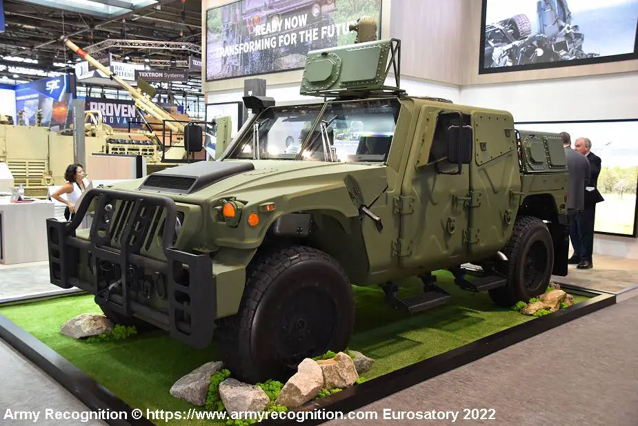 AM General unveils HUMVEE Saber 4x4 tactical vehicle and 105mm self propelled howitzer 925 002