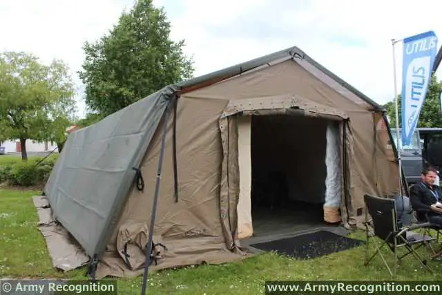 At FED 2013, French defence event of buyers and suppliers of Defence Industry, the French Company UTILIS presents the latest generation of tactical soft-wall shelter, ready to be use in less than 3 minutes with 3 people. UTILIS product line includes rapidly deployable tactical soft-wall shelters that incorporate a patented state-of-the-art folding-frame design and has been field-proven in Europe for the last seven years. 