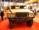 At Milipol 2009, the French Company Renault Truck Defense presents its Sherpa APC, armoured vehicle personnel carrier. The Serpa APC is an all-terrain 4x4 armoured vehicle dedicated for military units during fast projection or quickly intervention, to transport soldiers to the battlefield, or weapons carrier. The Sherpa APC has a payload of 4 tons with reinforced bridges, to maintain high mobility on road and cross-country. The Sherpa is equipped with a crew armour compartment which provides a high protection against the ballistic firing and land mine. The Sherpa APC can carry 10 soldiers. The interior volume is 10 m³. Variants of Sherpa were delivered at NAMSA (NATO), Thales MBDA and the American Company Globecomm. 