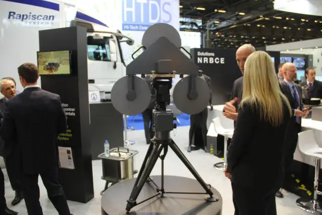Rapiscan is exhibiting its CounterBomber capable of detecting suicide vests at Milipol 2015 640 001