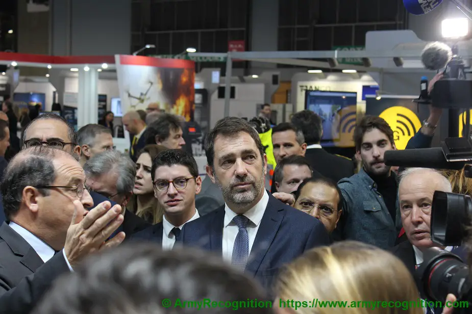 Milipol Paris 2019 Christophe CASTANER French Minister of the Interior inaugurates the 21st edition of Milipol Paris