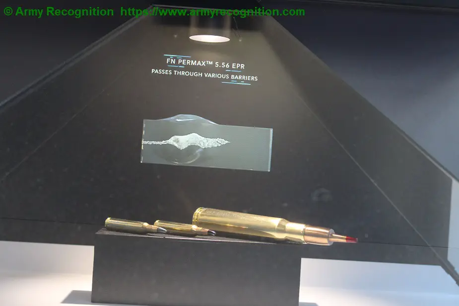 Milipol Paris 2019 FN Herstal new range of cartridges to its 5.56 and .50 calibers 01